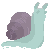Snail Pixel Icon 2